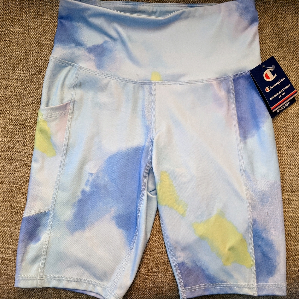 Champion Pastel Tie Dye Nike Shorts NWT size S